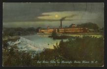 Tar River Falls, by moonlight, Rocky Mount, N.C.